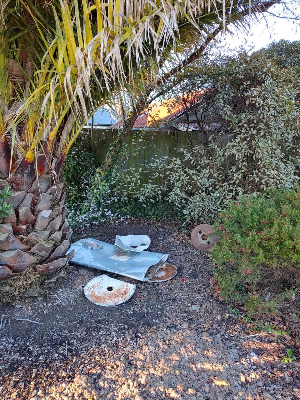 The photograph attached to this parks report