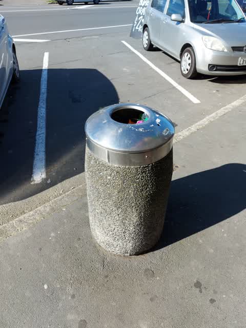 Rubbish/Recycling, a report photo