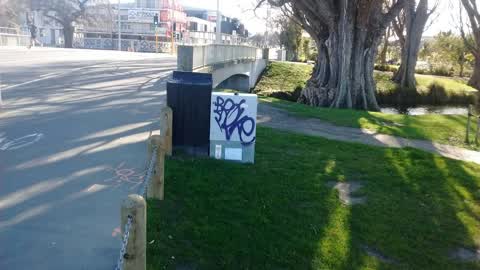 Graffiti, a report photo