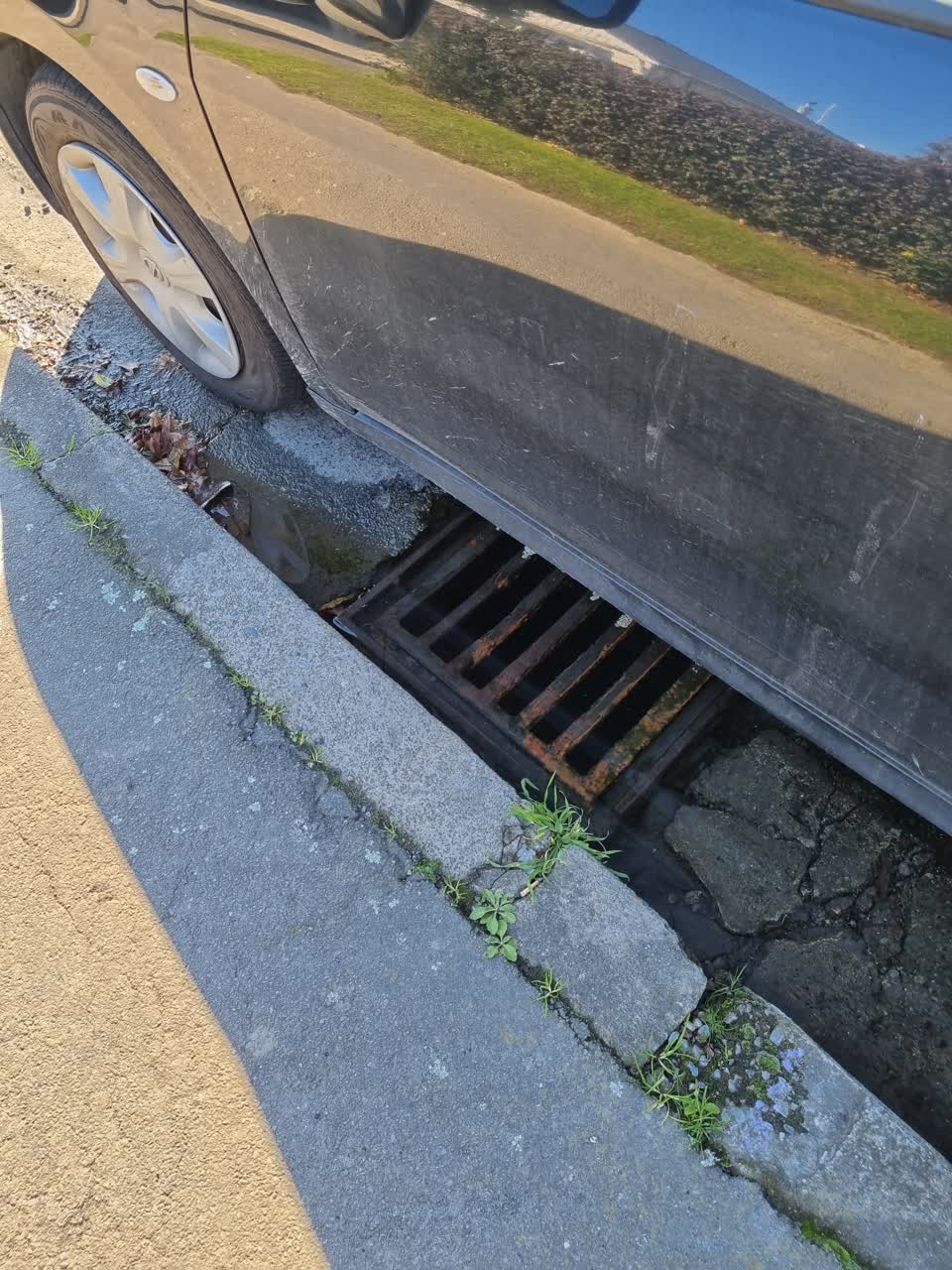 The photograph attached to this wastewater/stormwater report