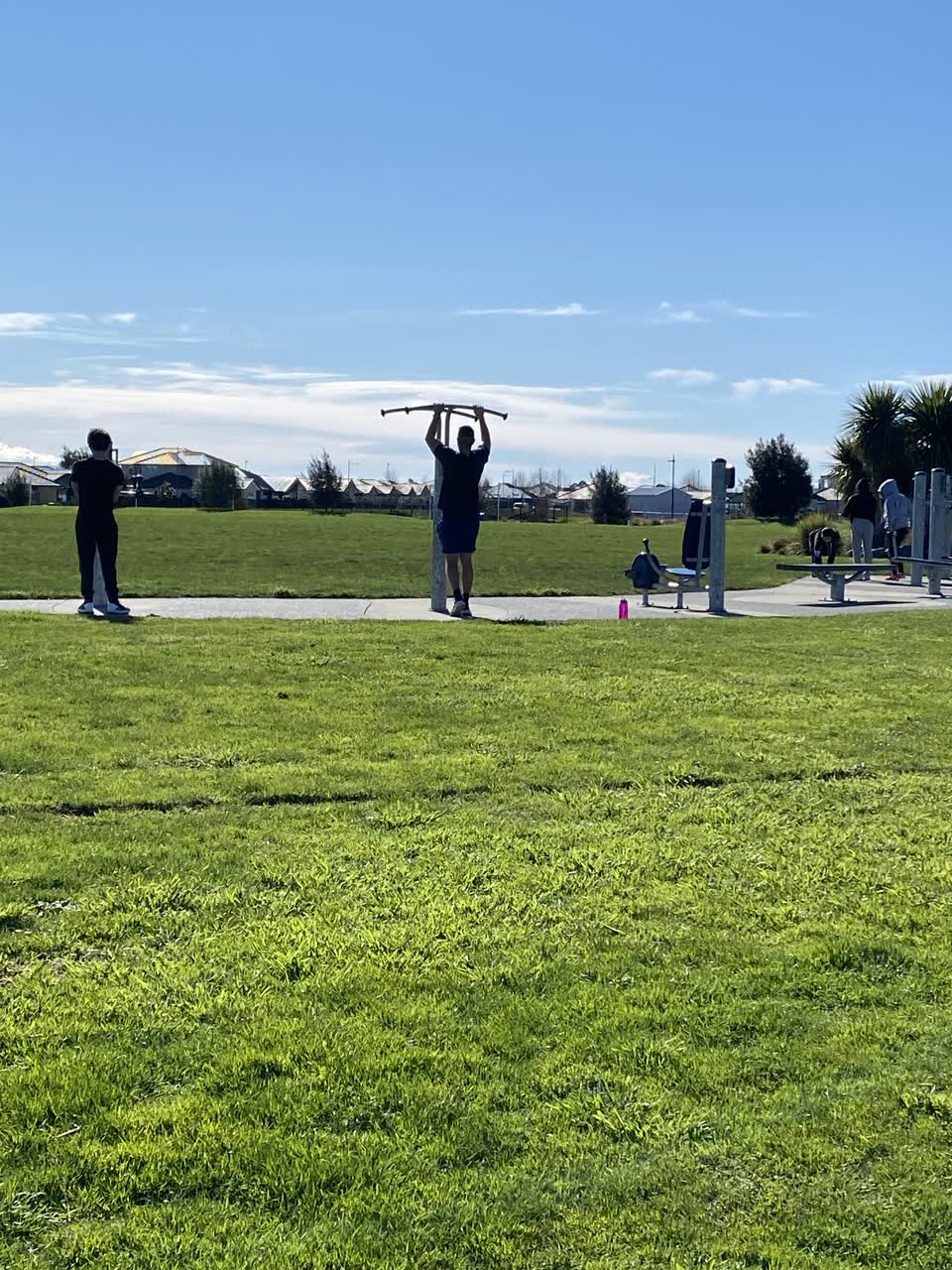 The photograph attached to this parks report