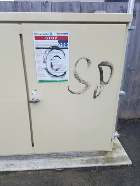 Graffiti, a report photo