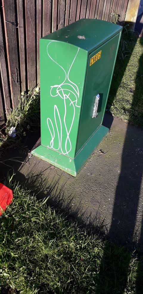 Graffiti, a report photo