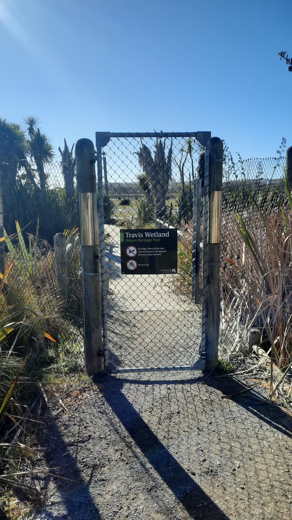 The photograph attached to this parks report
