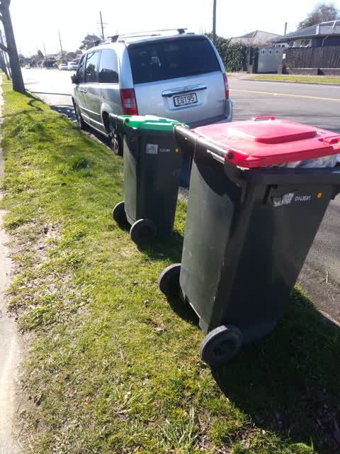 Rubbish/Recycling, a report photo