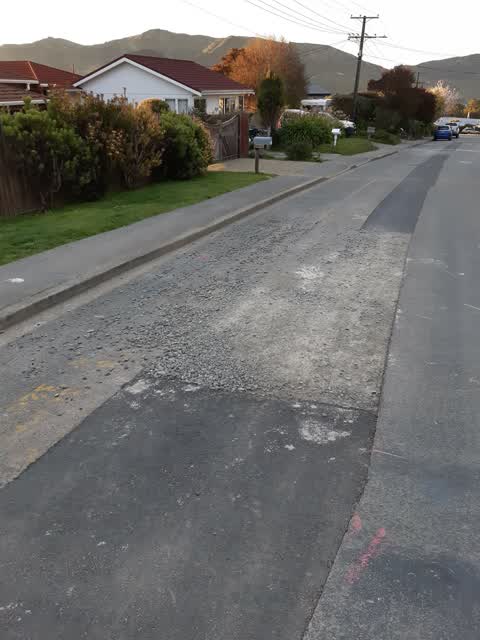 Roading/Streets, a report photo