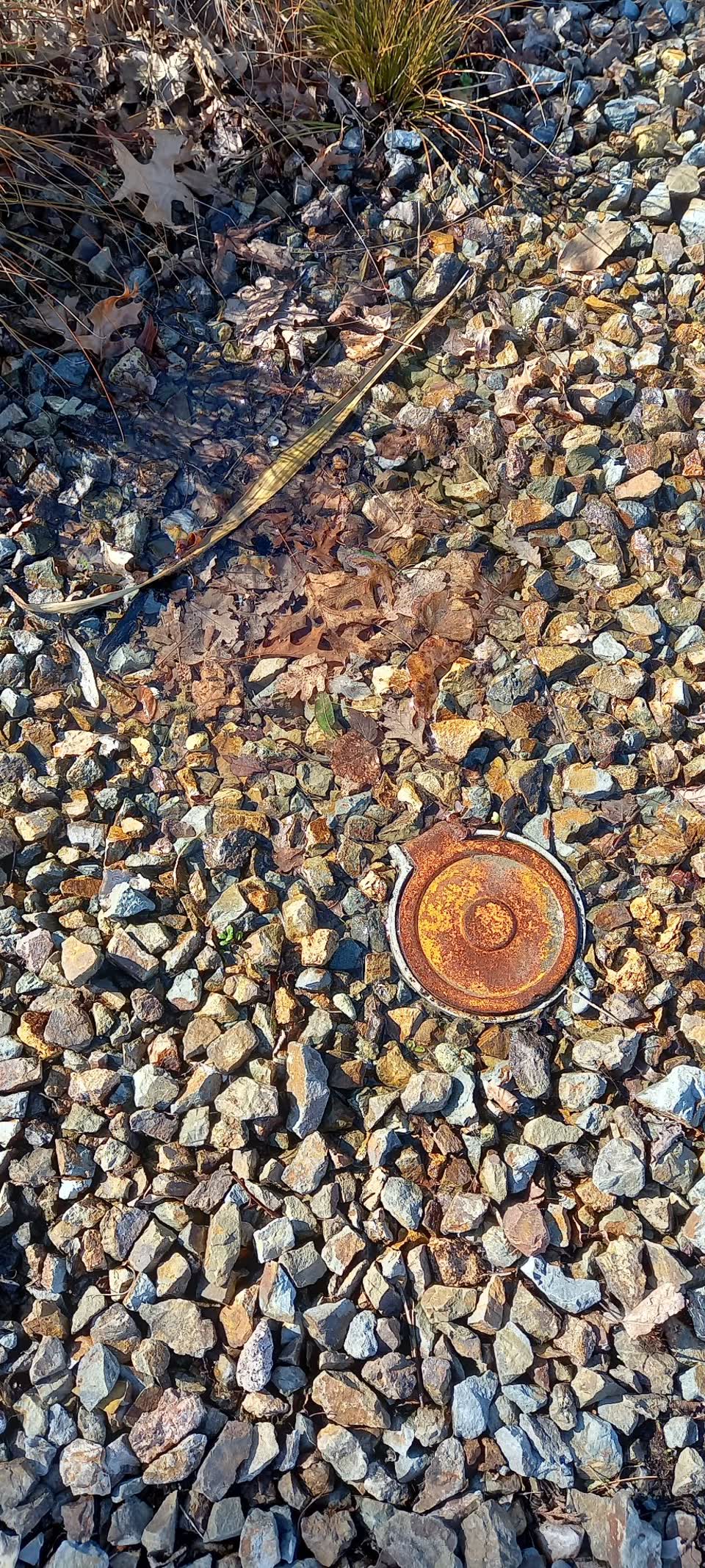 The photograph attached to this water leak report