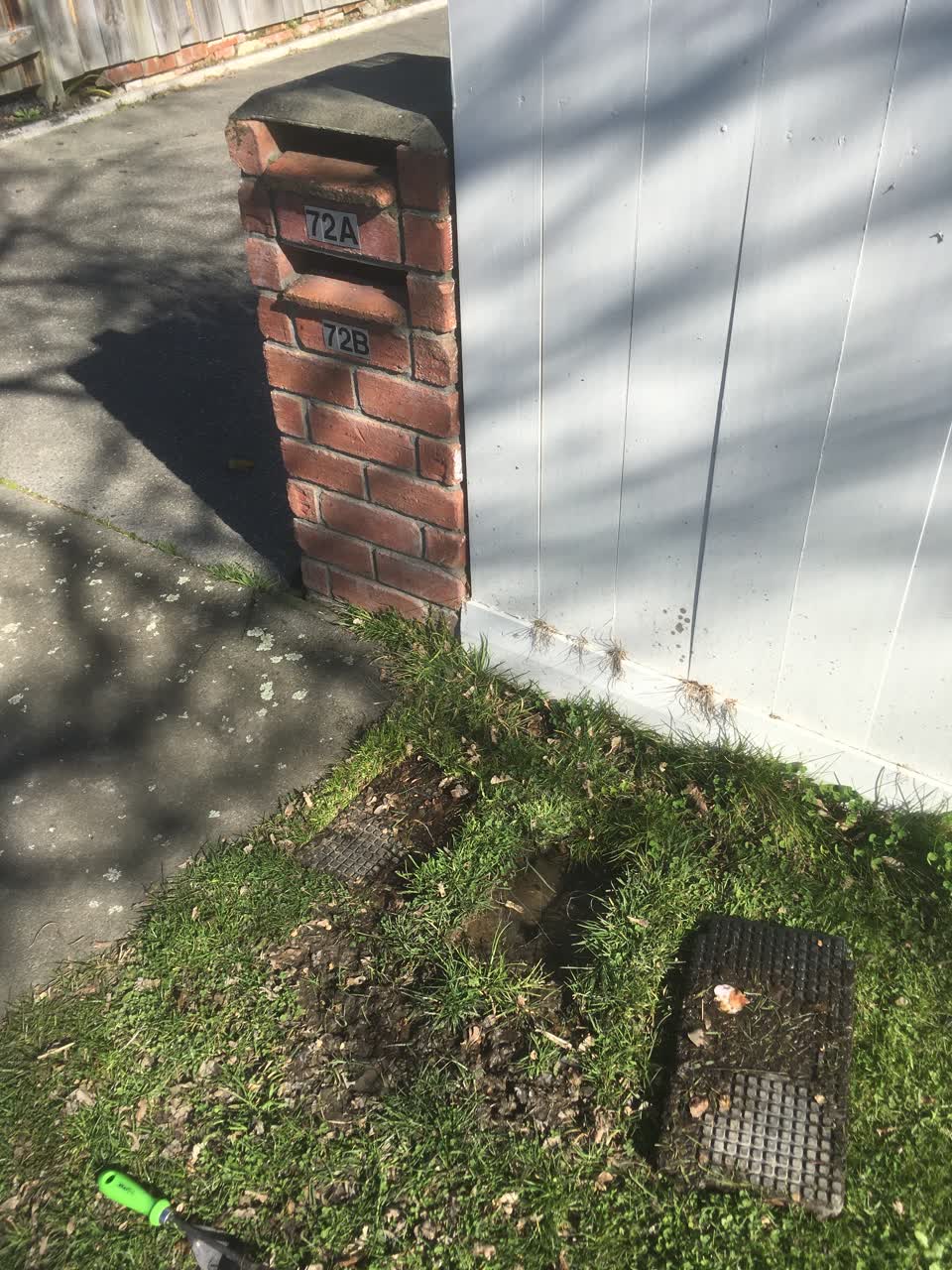 The photograph attached to this water supply report
