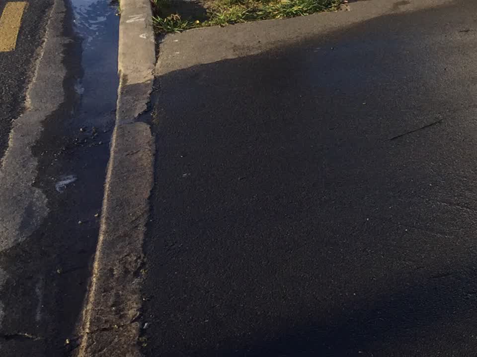 The photograph attached to this wastewater/stormwater report