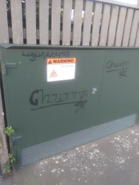 Graffiti, a report photo
