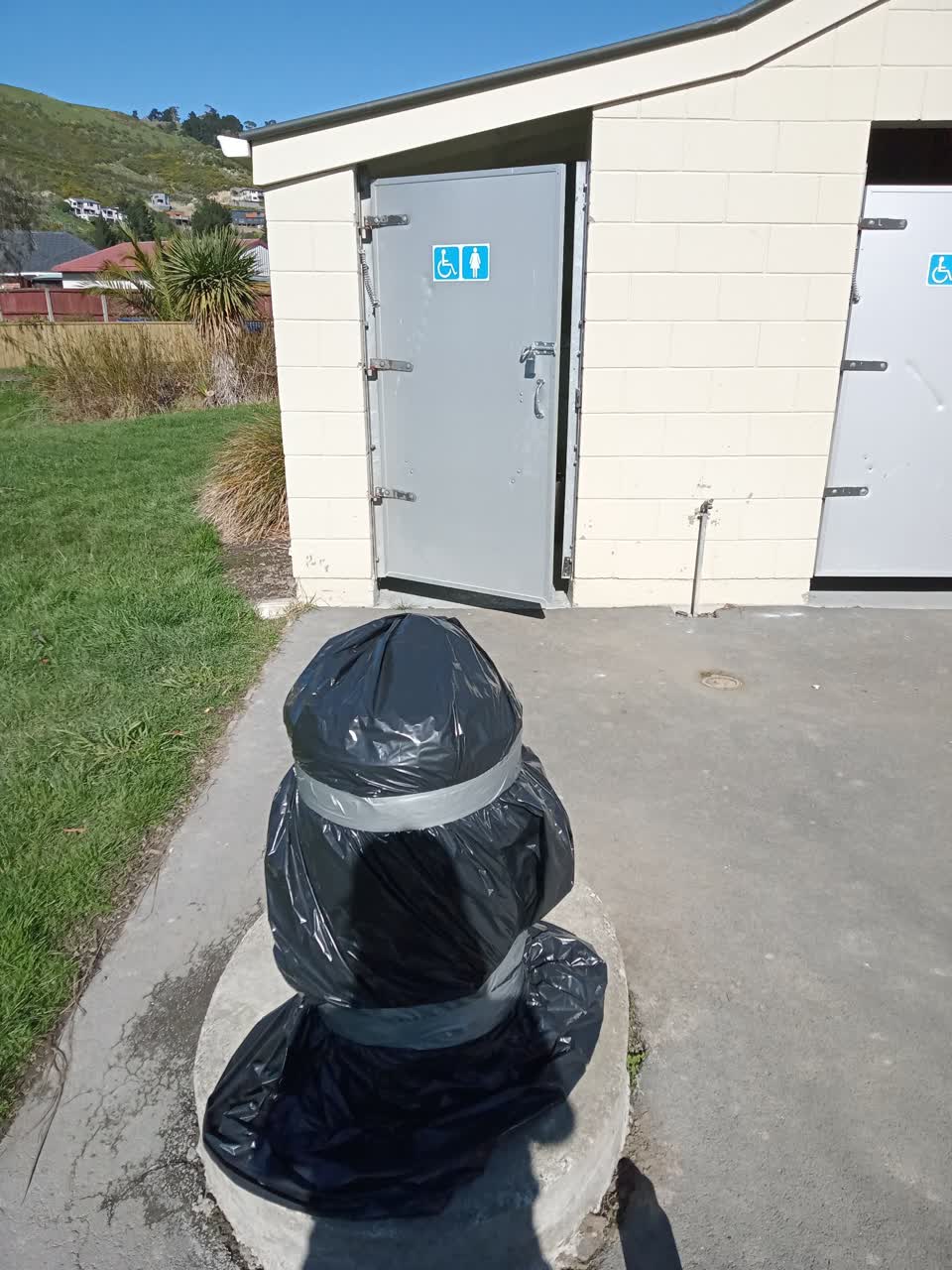 The photograph attached to this parks report