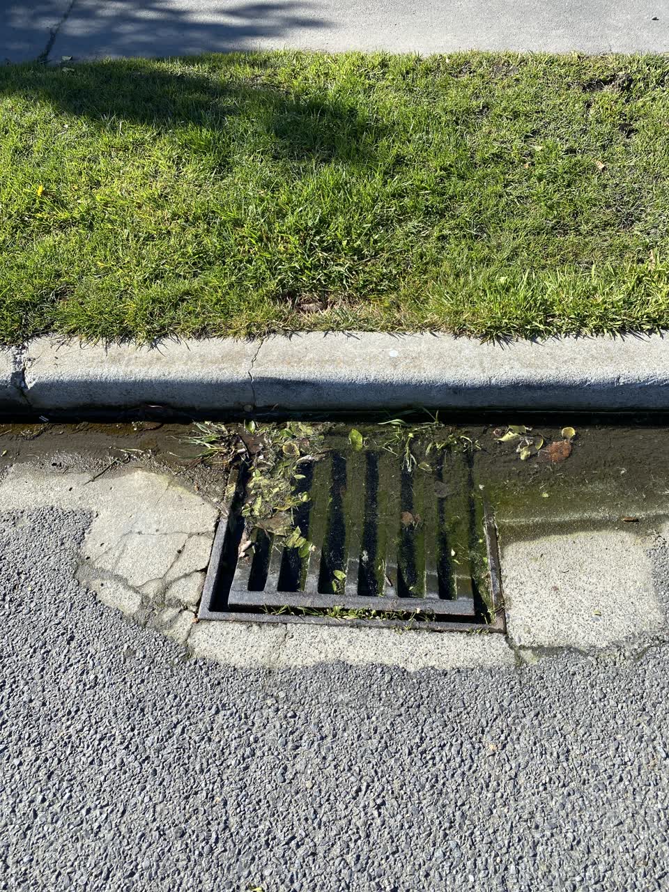 The photograph attached to this wastewater/stormwater report