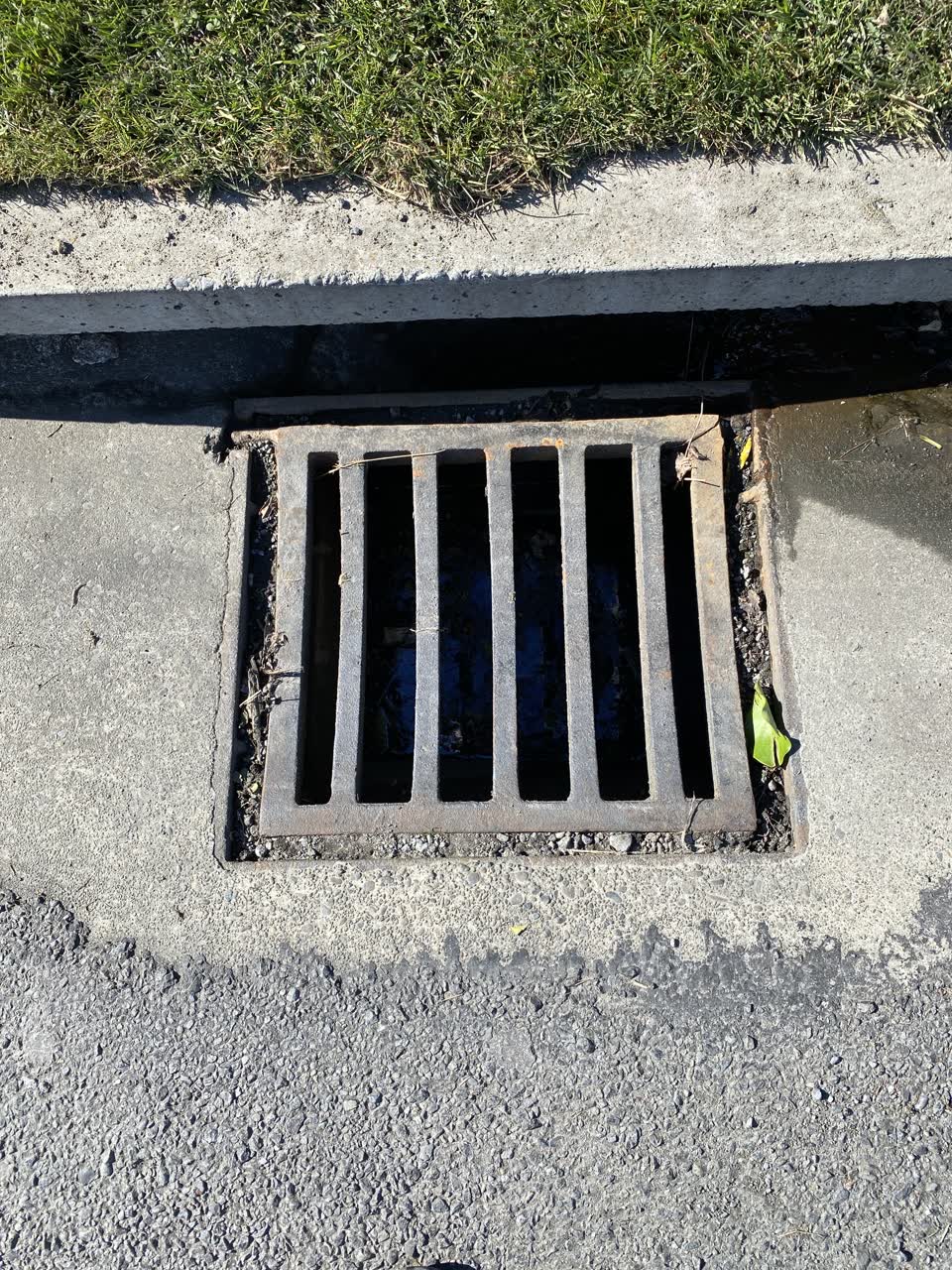 The photograph attached to this wastewater/stormwater report
