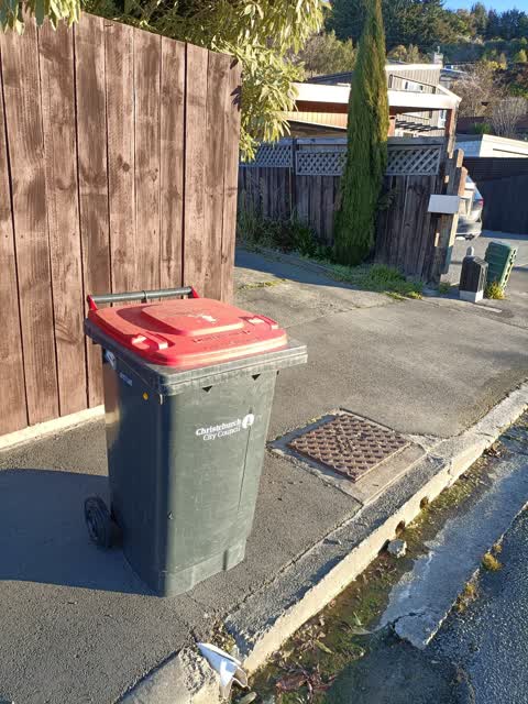 Rubbish/Recycling, a report photo