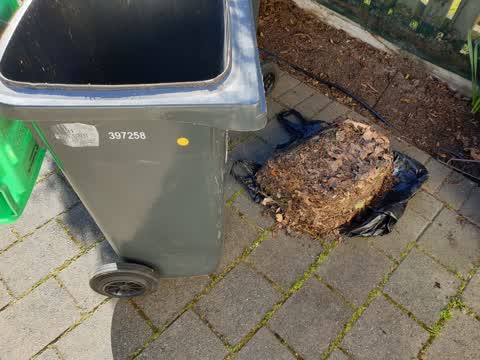 Rubbish/Recycling, a report photo