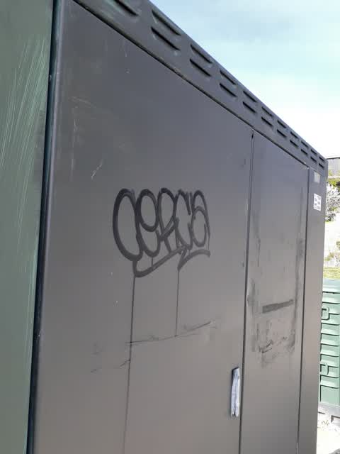 Graffiti, a report photo