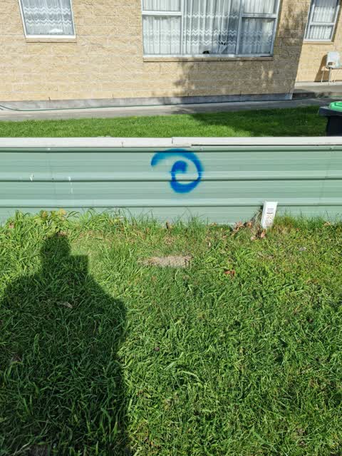 Graffiti, a report photo