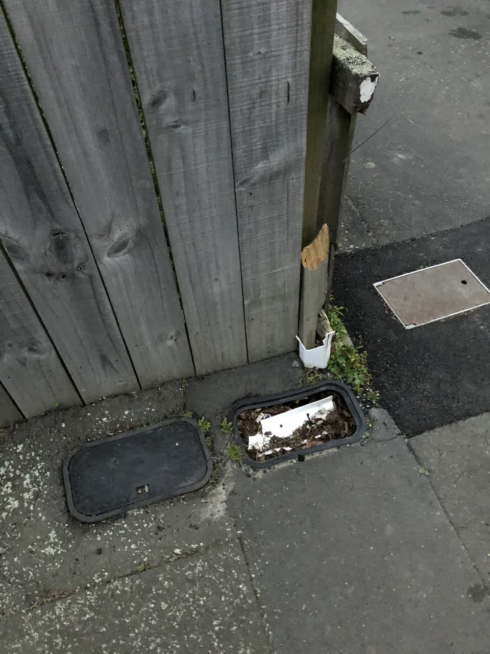 The photograph attached to this water supply report