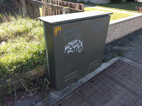 Graffiti, a report photo