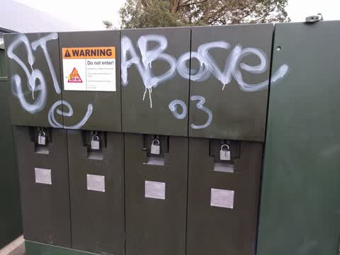 Graffiti, a report photo