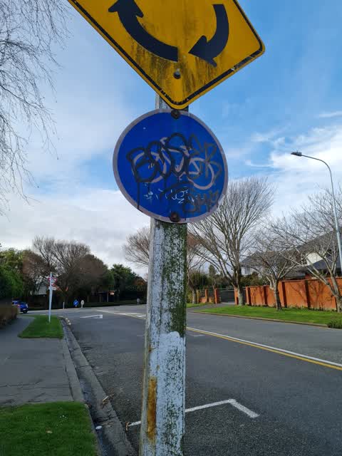 Graffiti, a report photo