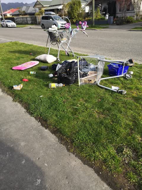 Rubbish/Recycling — a report photo