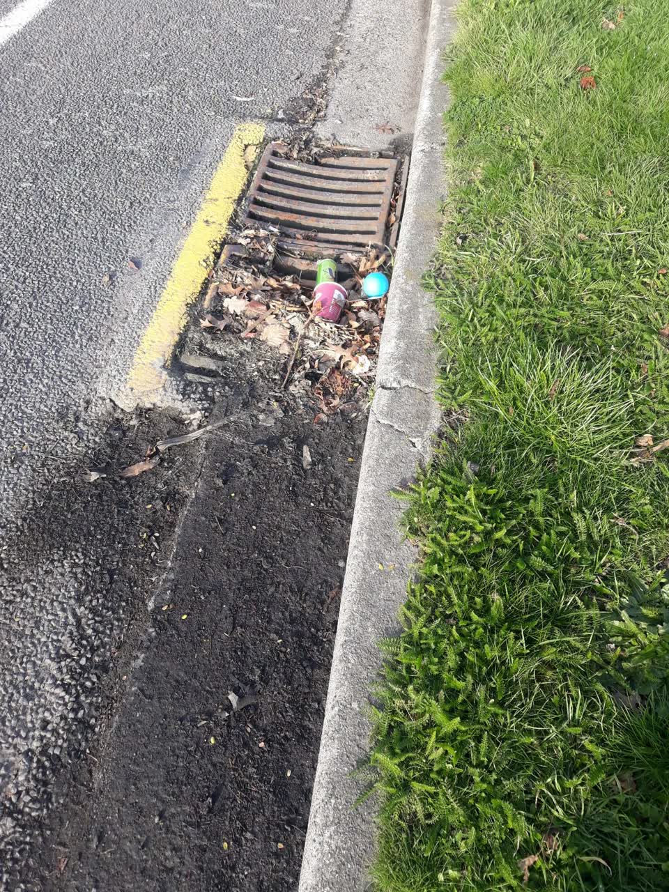 The photograph attached to this wastewater/stormwater report