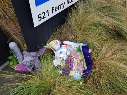 Rubbish/Recycling — a report photo