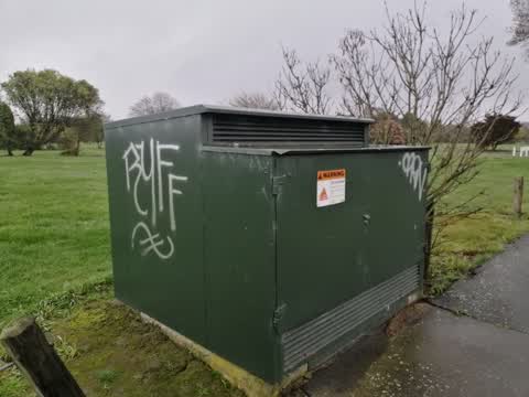 Graffiti, a report photo