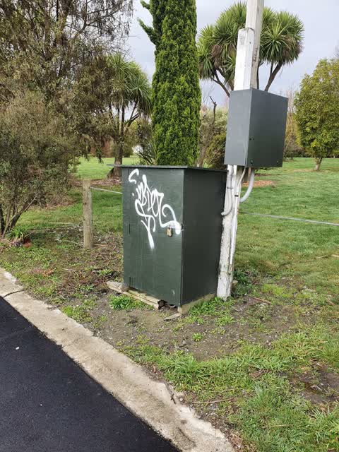 Graffiti, a report photo