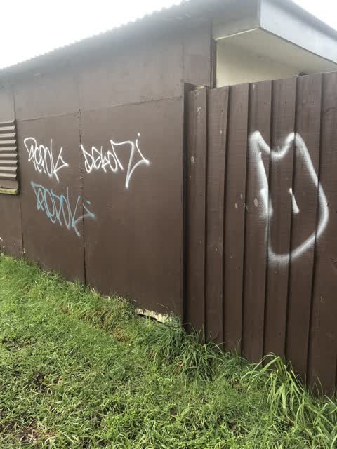 Graffiti, a report photo