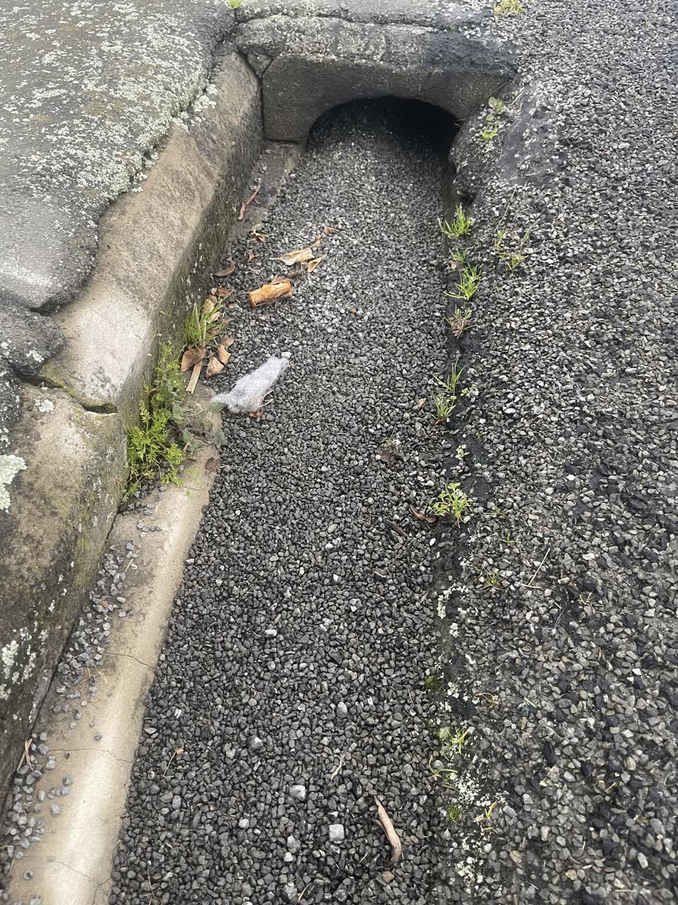 The photograph attached to this wastewater/stormwater report