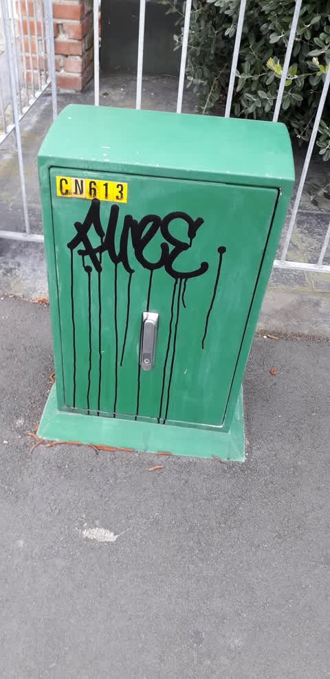 Graffiti — a report photo