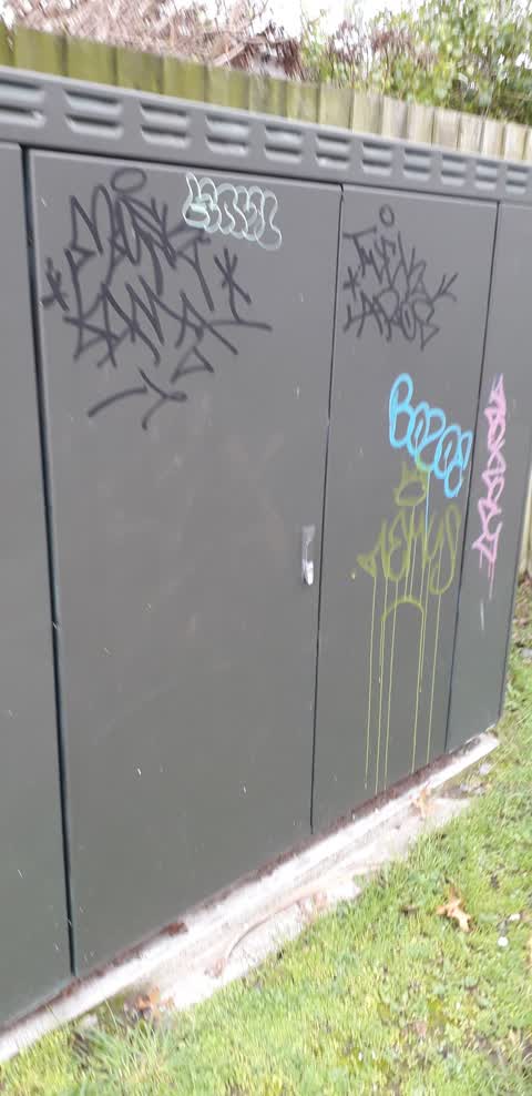 Graffiti, a report photo