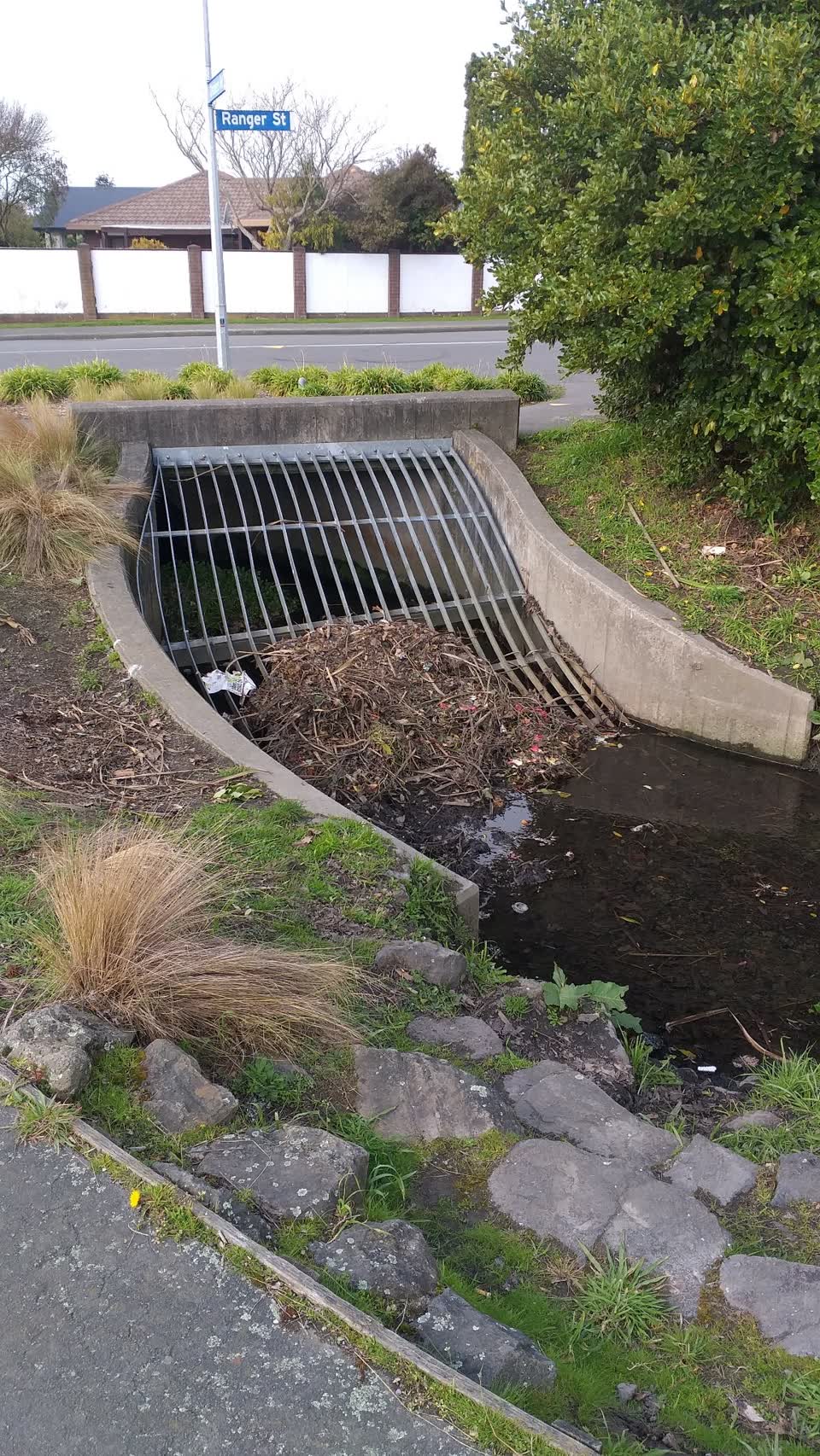 The photograph attached to this wastewater/stormwater report