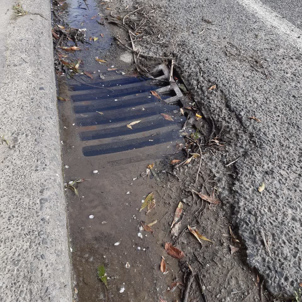 The photograph attached to this wastewater/stormwater report