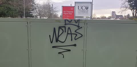 Graffiti — a report photo