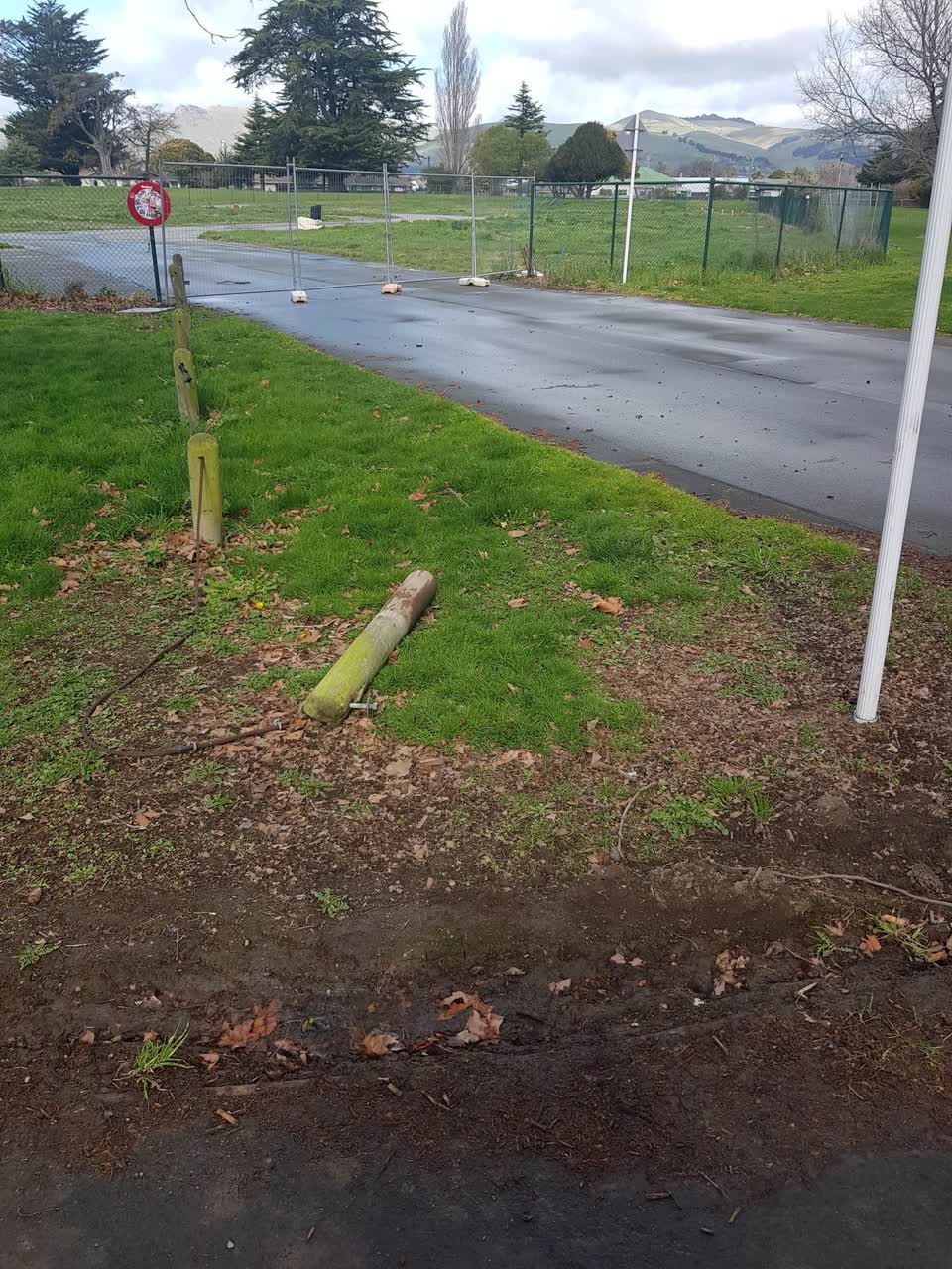 The photograph attached to this parks report