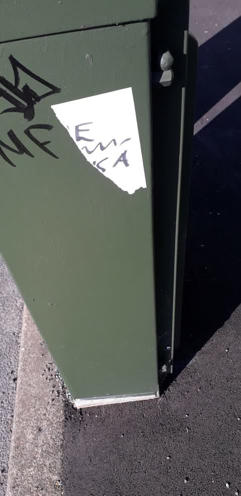 Graffiti, a report photo