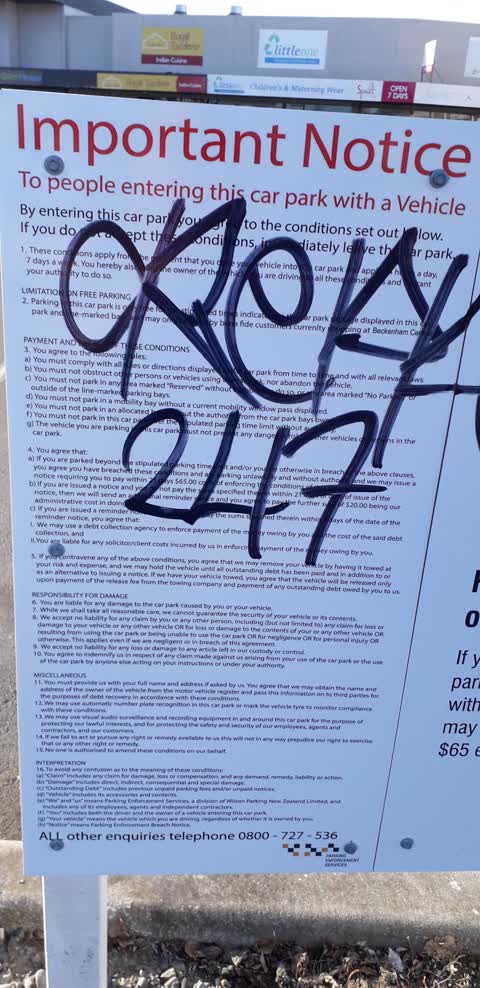 Graffiti — a report photo