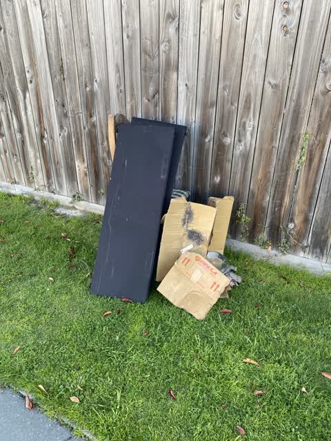 Rubbish/Recycling, a report photo