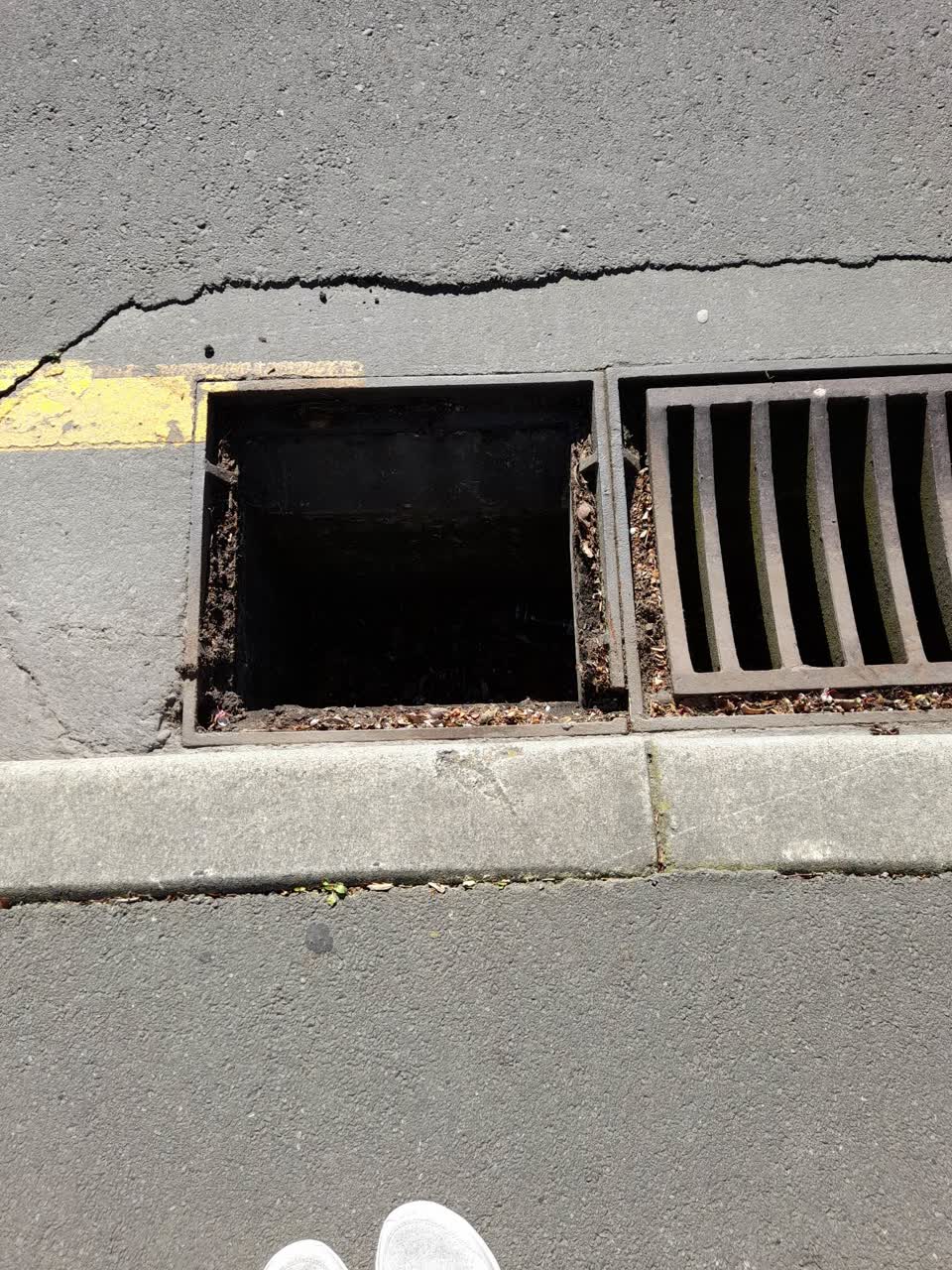 The photograph attached to this wastewater/stormwater report