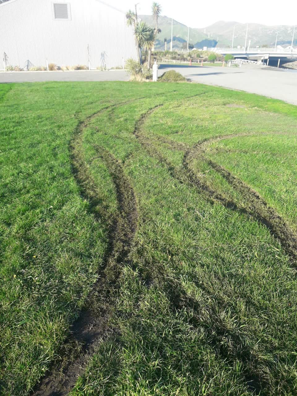 The photograph attached to this parks report