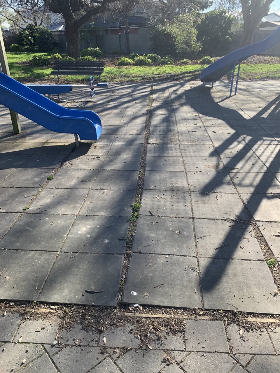 The photograph attached to this parks report