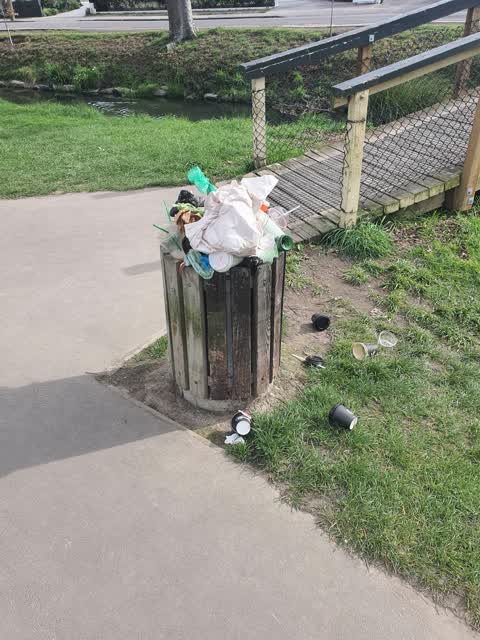 Rubbish/Recycling, a report photo