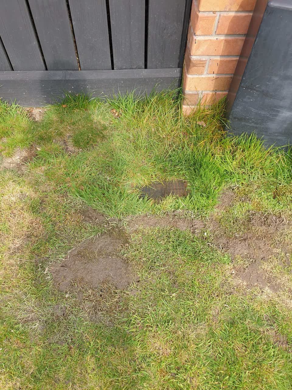 The photograph attached to this water leak report