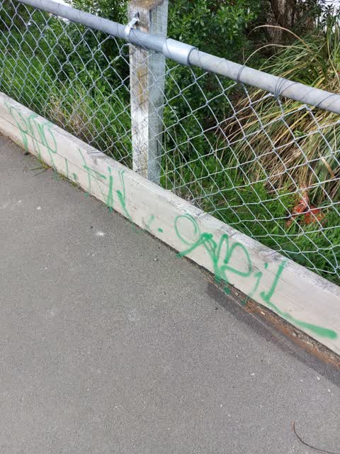 Graffiti, a report photo