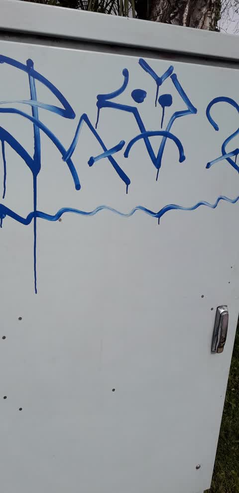 Graffiti, a report photo