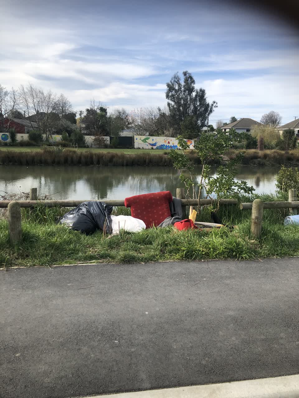 The photograph attached to this parks report