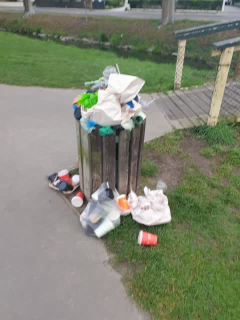 Rubbish/Recycling, a report photo